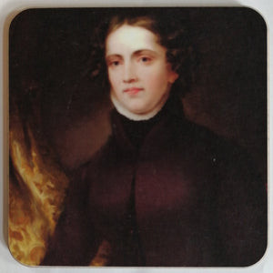 Anne Lister Portrait Cork Coaster