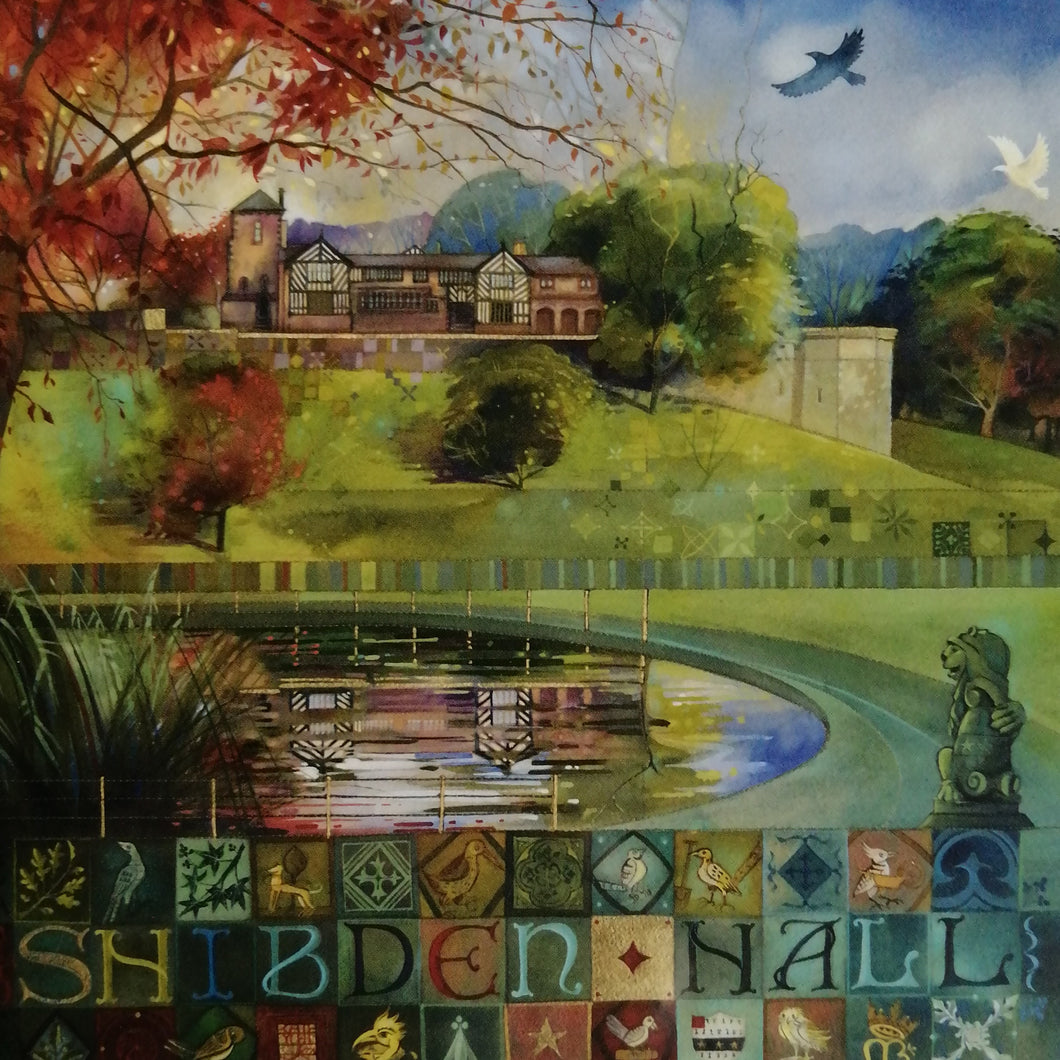 Kate Lycett Sealed Card Shibden Hall