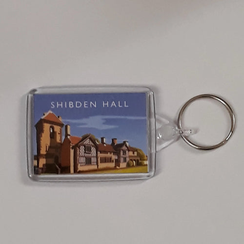 Shibden Hall Acrylic Key Ring