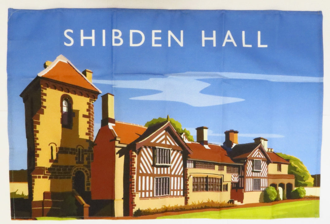 Shibden Hall 100% Cotton Tea Towel